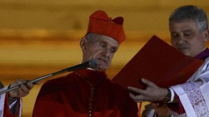 Jean-Louis Tauran, el cardenal francés que pronunció el nombre de Jorge Mario Bergoglio a continuación del tradicional "Habemus Papam"