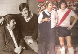 Labruna y dos hijos "de primera": Ángel Daniel (+ 1968) y Omar