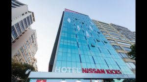 El Hotel Nissan Kicks está ubicado en la playa de Copacabana.